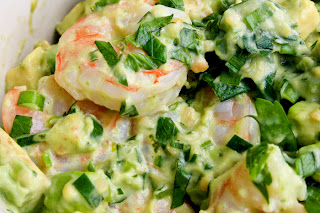 Shrimp Salad with Chili tomato Vinaigrette Recipe | Healthy Seafoods Recipe
