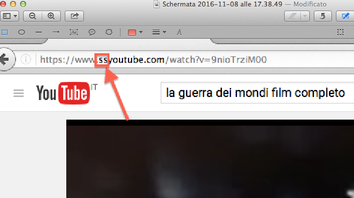 SCARICA DA YOUTUBE AGGIUNGENDO SS