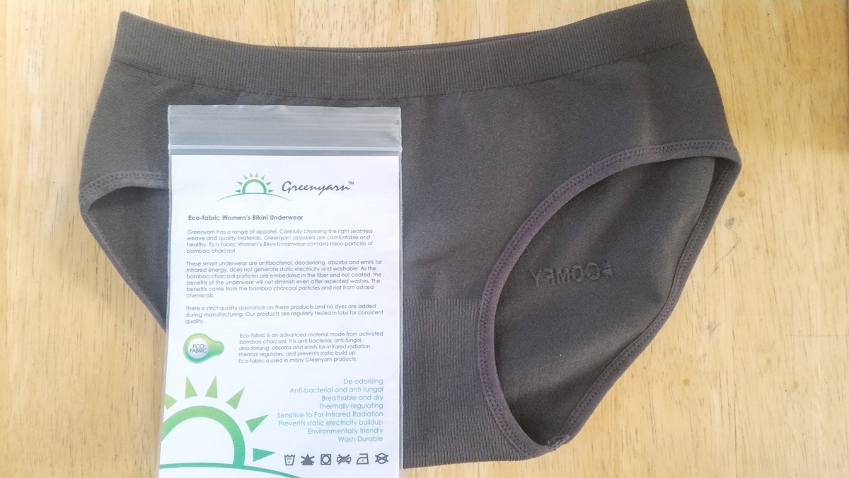 Greenyarn's Blog: Nanotech Bamboo Charcoal Underwear #Comfy to be launched  in December
