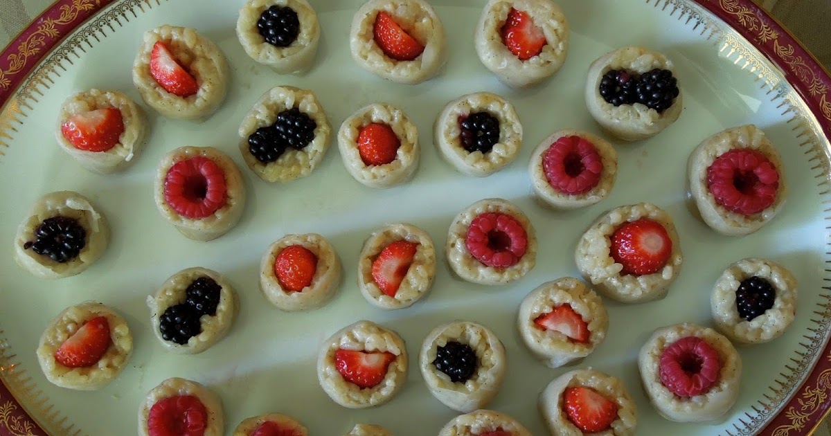 Dans mon assiette: Makis de fruits rouges