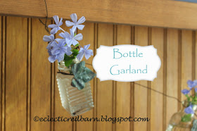 Eclectic Red Barn: Bottle Garland