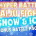 Exclusive Snow and Ice Bonus Battlepack for Hyper Battle Kaiju Fight Game