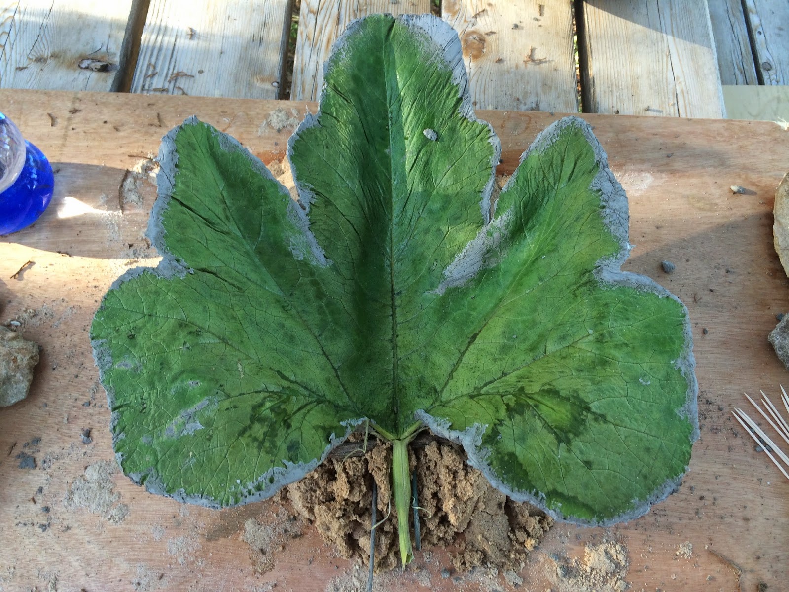 Garden AHHH: Leaf Casting and Fountains