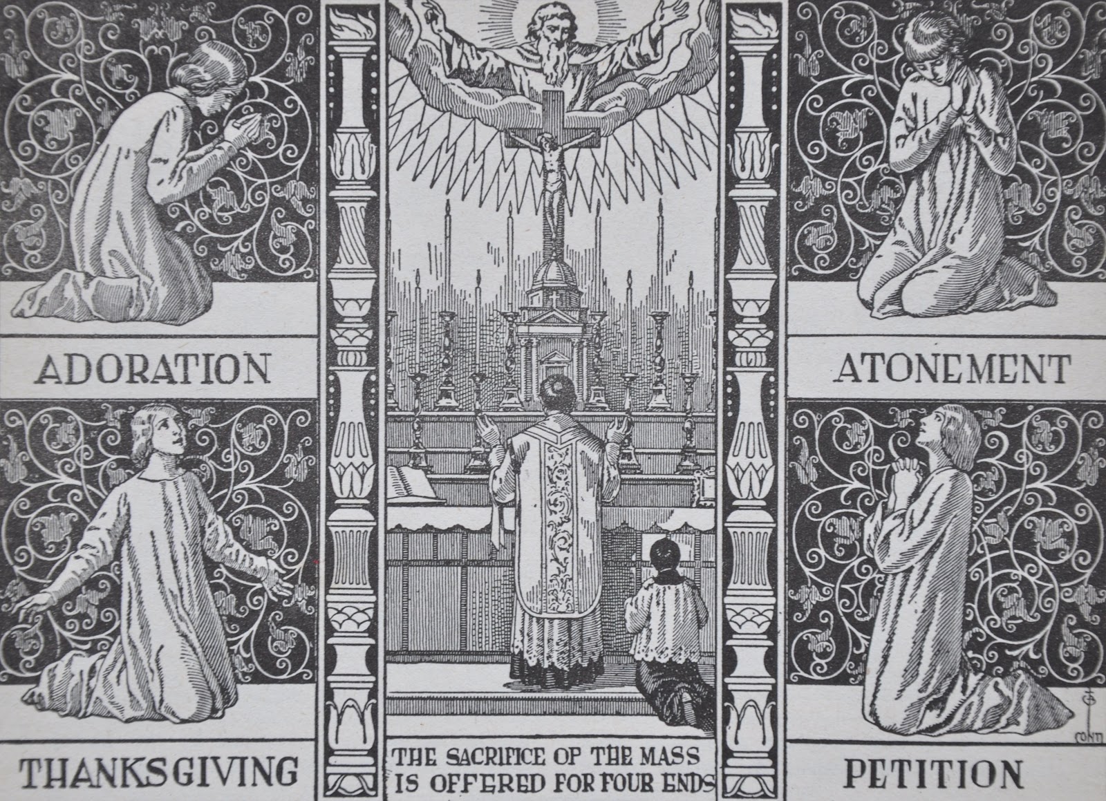 The Pinoy Catholic The Four Ends of the Roman Catholic Mass