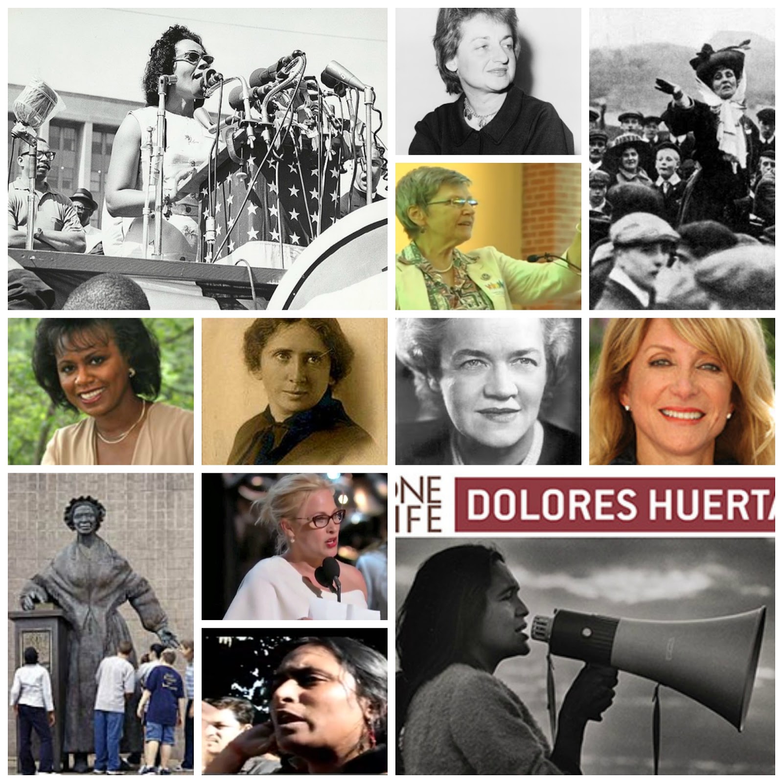 The Eloquent Woman 12 famous protest speeches by women