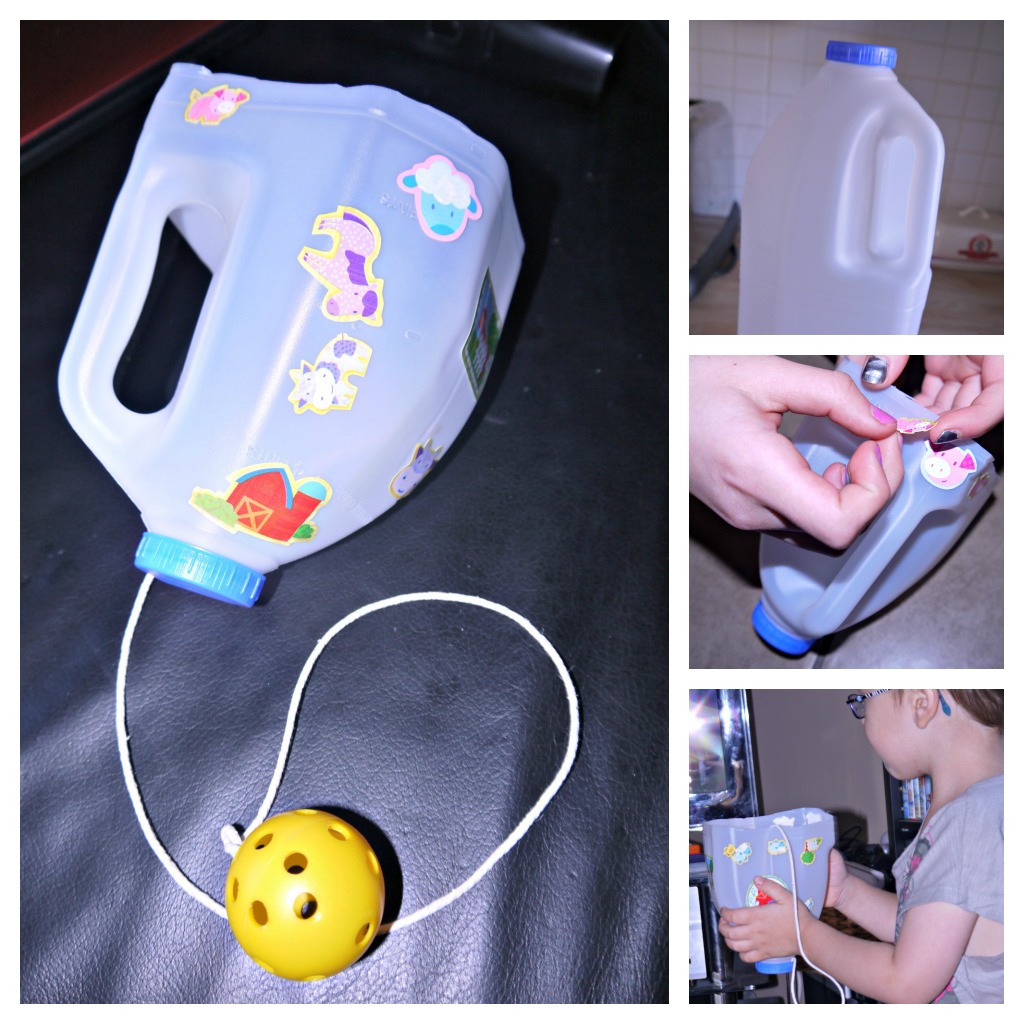 Inside the Wendy House How Much Fun Can You Have With A Milk Bottle!