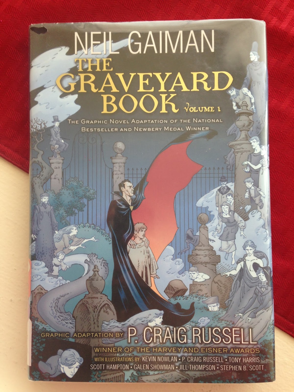 the graveyard book review