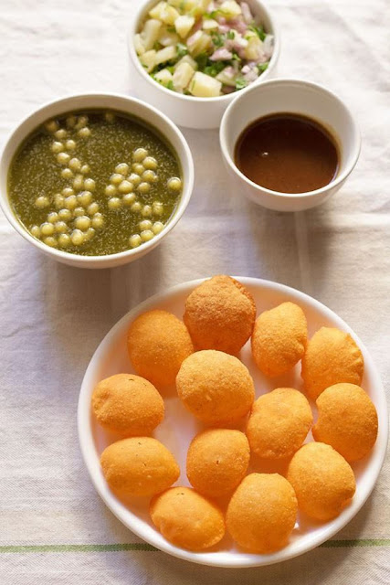 Paani Puri in 5 flavors Paani Puri in 5 flavors