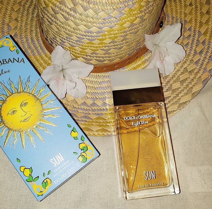 dolce gabbana blue sun