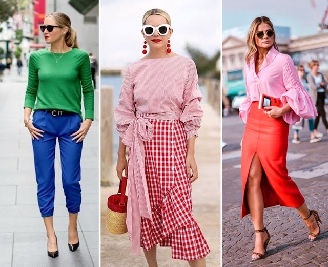 tendencias de moda primavera verão 2018 tendencias de moda primavera verão 2018 - color block
