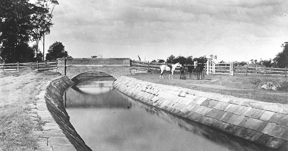 Camden History Notes Sydney Water Supply Upper Canal, NSW