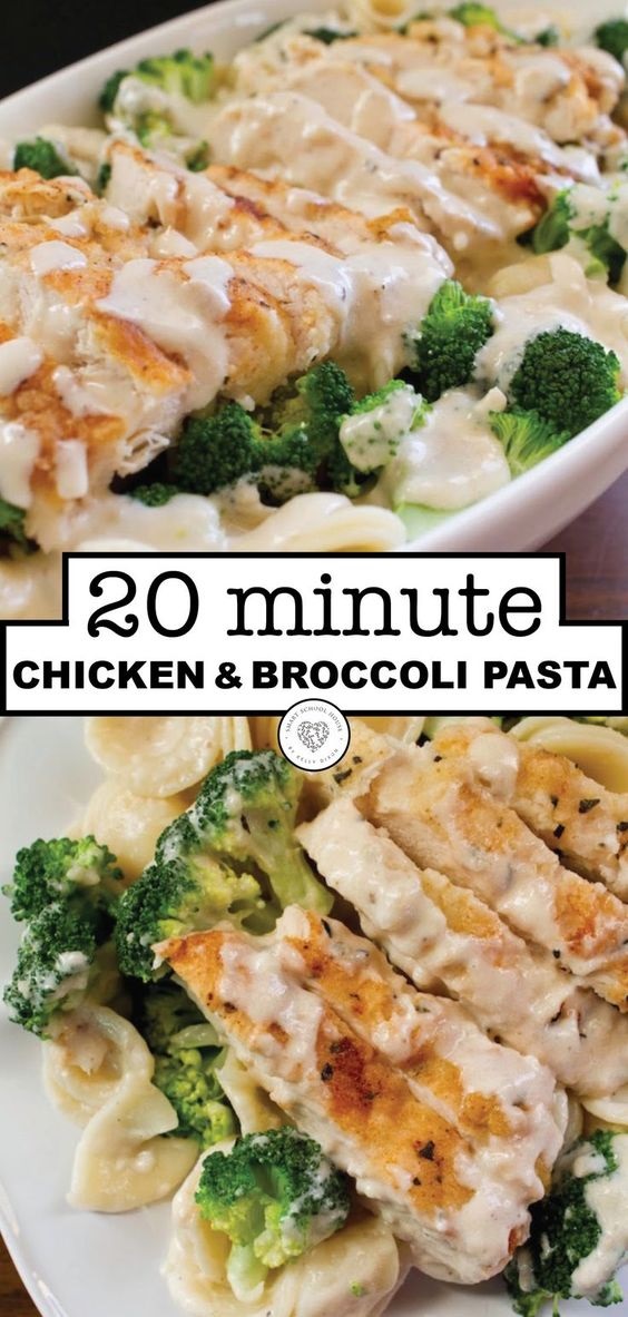 Chicken and Broccoli Pasta