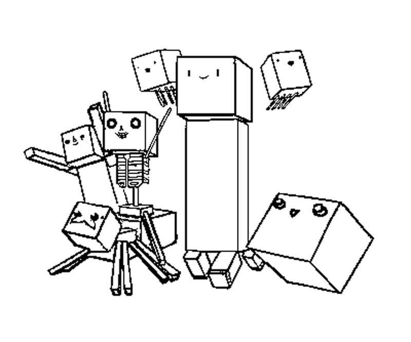 Printable Minecraft Coloring Pages | printable coloring ...