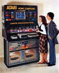 Atari store display 1970s atari advertisement