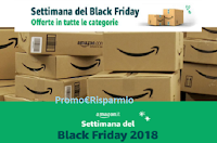 Black Friday di Amazon : inizia la settimana di offerte con sconti oltre il 70% Logo Black Friday di Amazon : inizia la settimana di offerte con sconti oltre il 70%