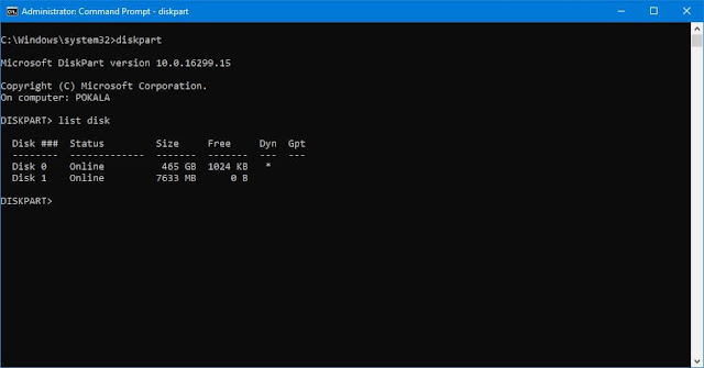Creating Bootable USB Drive Using DiskPart Creating Bootable USB Drive Using DiskPart
