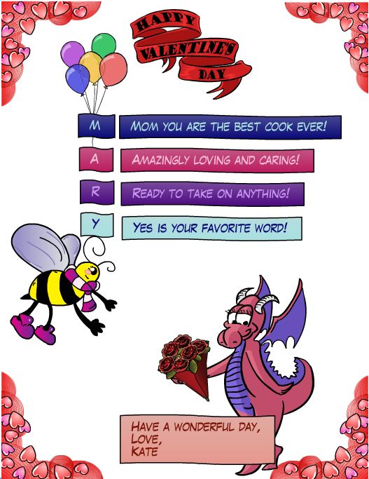 KCD Computer Lab Curriculum 2011-2012: 3rd Grade - Valentine's Day