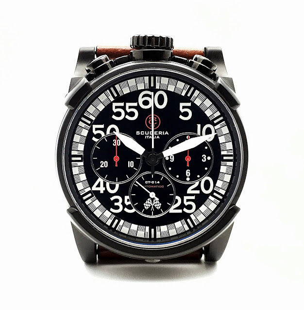 大阪 梅田 ハービスプラザ WATCH 腕時計 ウォッチ ベルト 直営 公式 CT SCUDERIA CTスクーデリア Cafe Racer カフェレーサー Triumph トライアンフ Norton ノートン フェラーリ CITY RACER シティレーサー チェッカーフラッグ プレゼント 機械式 自動巻き オートマチック CS10504