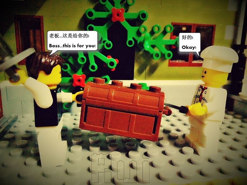 Lego Karma - He gives it to his boss
