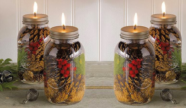 Mason jar oil lamps are the cutest DIY decor for your home. How To Make Mason Jar Oil Lamps