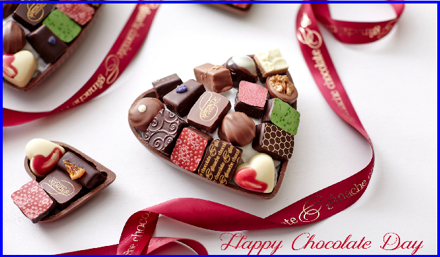 Happy Chocolate Day 3D Picture
