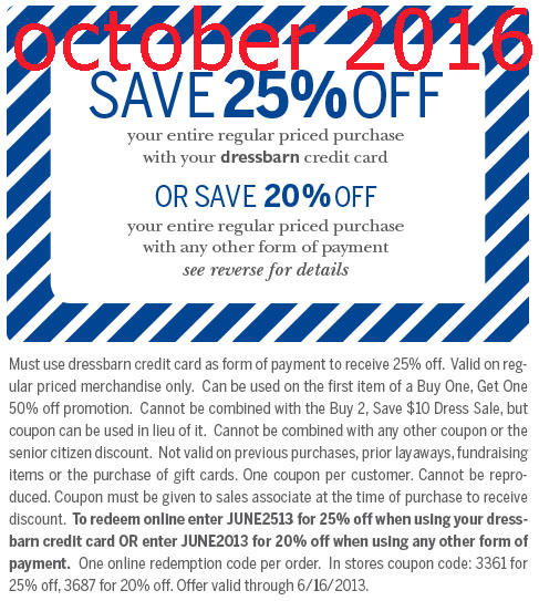 Dress barn in store coupons june 2019