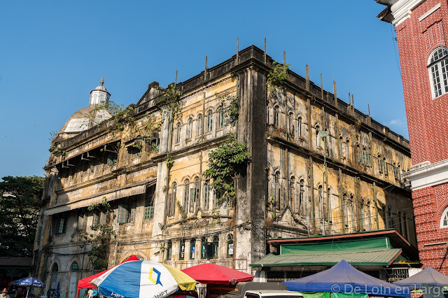 Quartier Colonial-Yangon-Myanmar-Birmanie