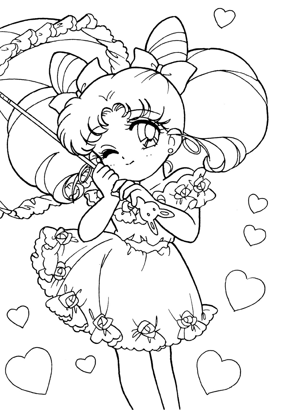 Sailor Moon Spain: Dibujos para colorear de Sailor Moon