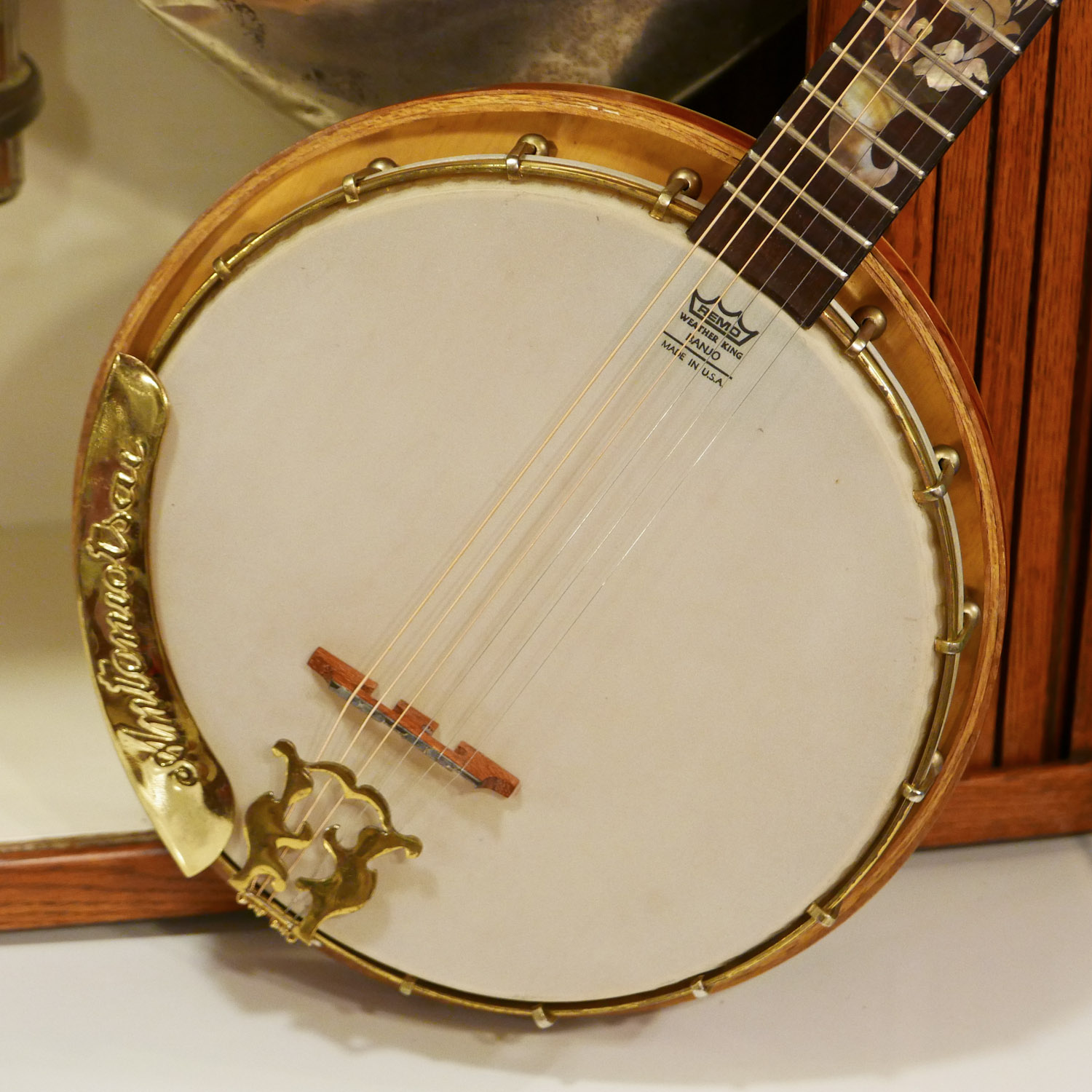 2000s Antonio Tsai 6-String Guitar-Banjo