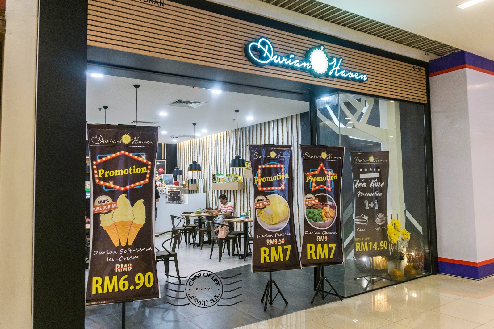 Durian Haven Queensbay Mall, Bayan Lepas, Penang Crisp of Life