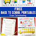 Free Back to School Printables for Kids