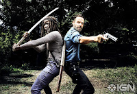 Danai Gurira and Andrew Lincoln in The Walking Dead Season 8 (12)