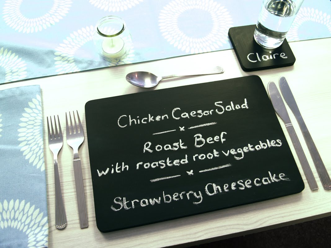 Lisa Swift Create New! Chalkboard Placemats & Coasters
