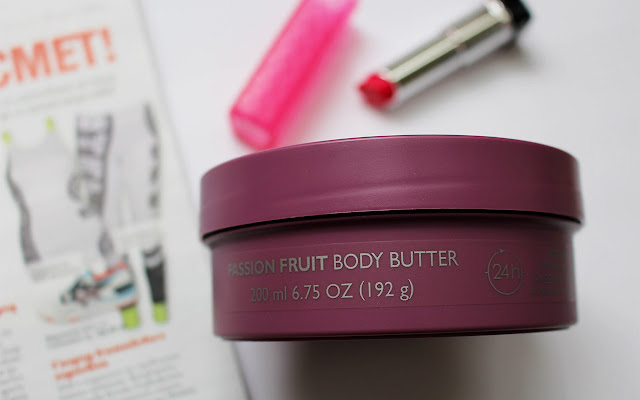 The Body shop passion fruit body butter