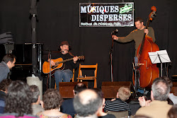 Stephen and Rich at Musiques Disperses Festival, LLeida, Spain
