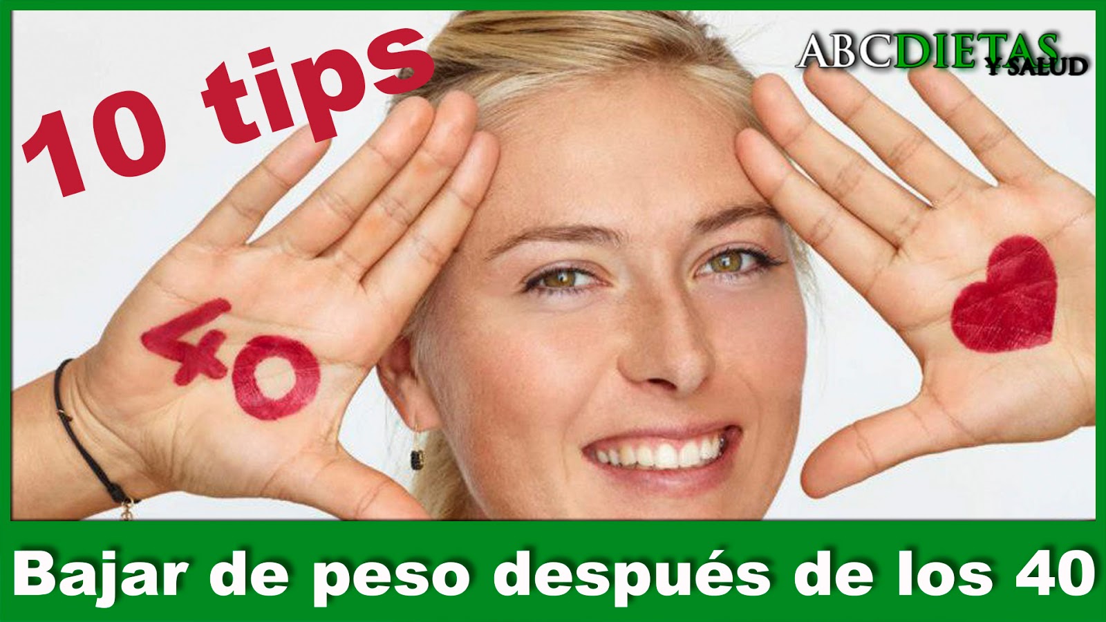 como bajar de peso una mujer de 40 anos