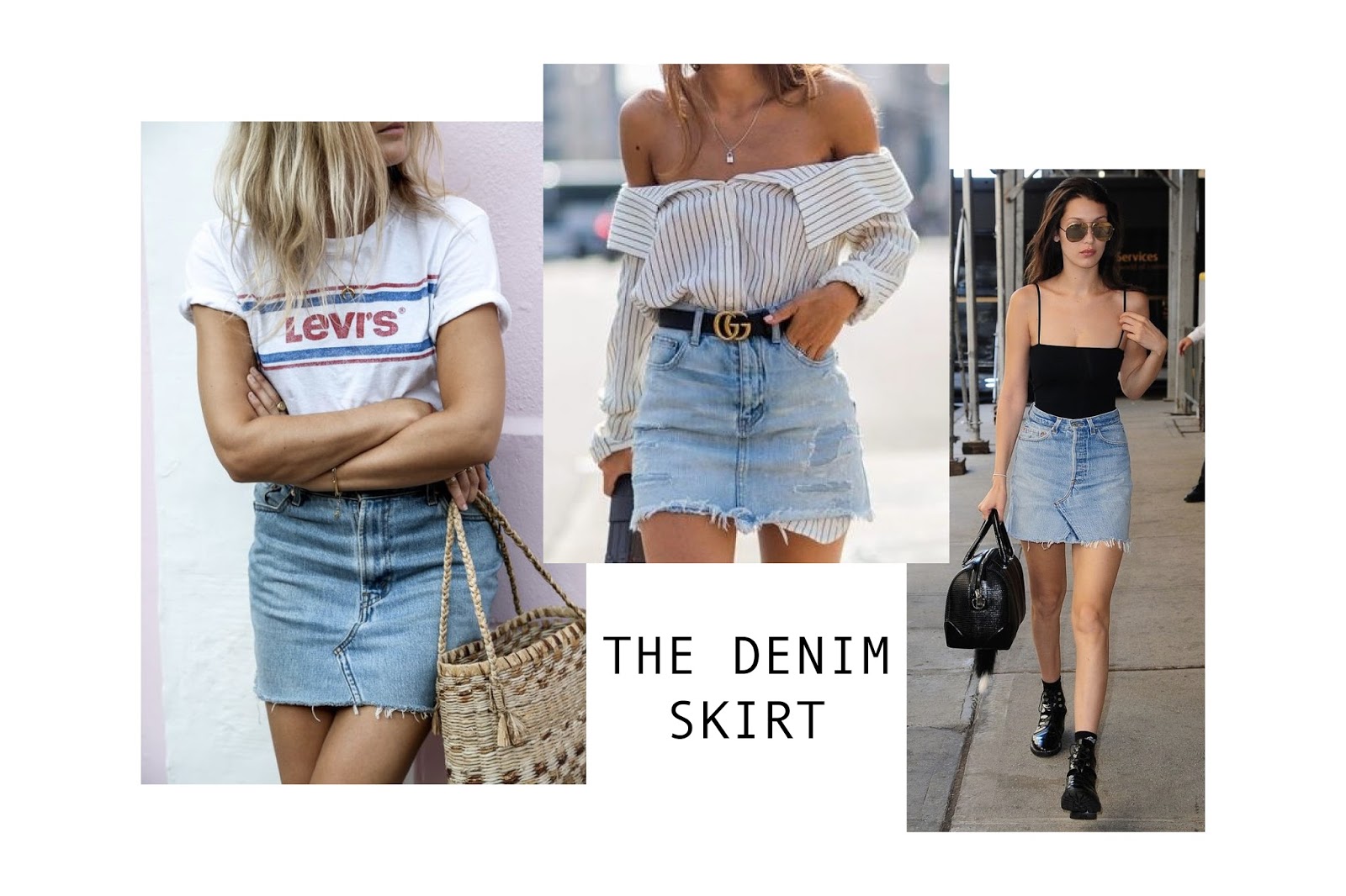 jean skirt pinterest