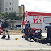 Acidente com ferido foi registrado na manhã de hoje no trecho interditado na rodovia BR-101