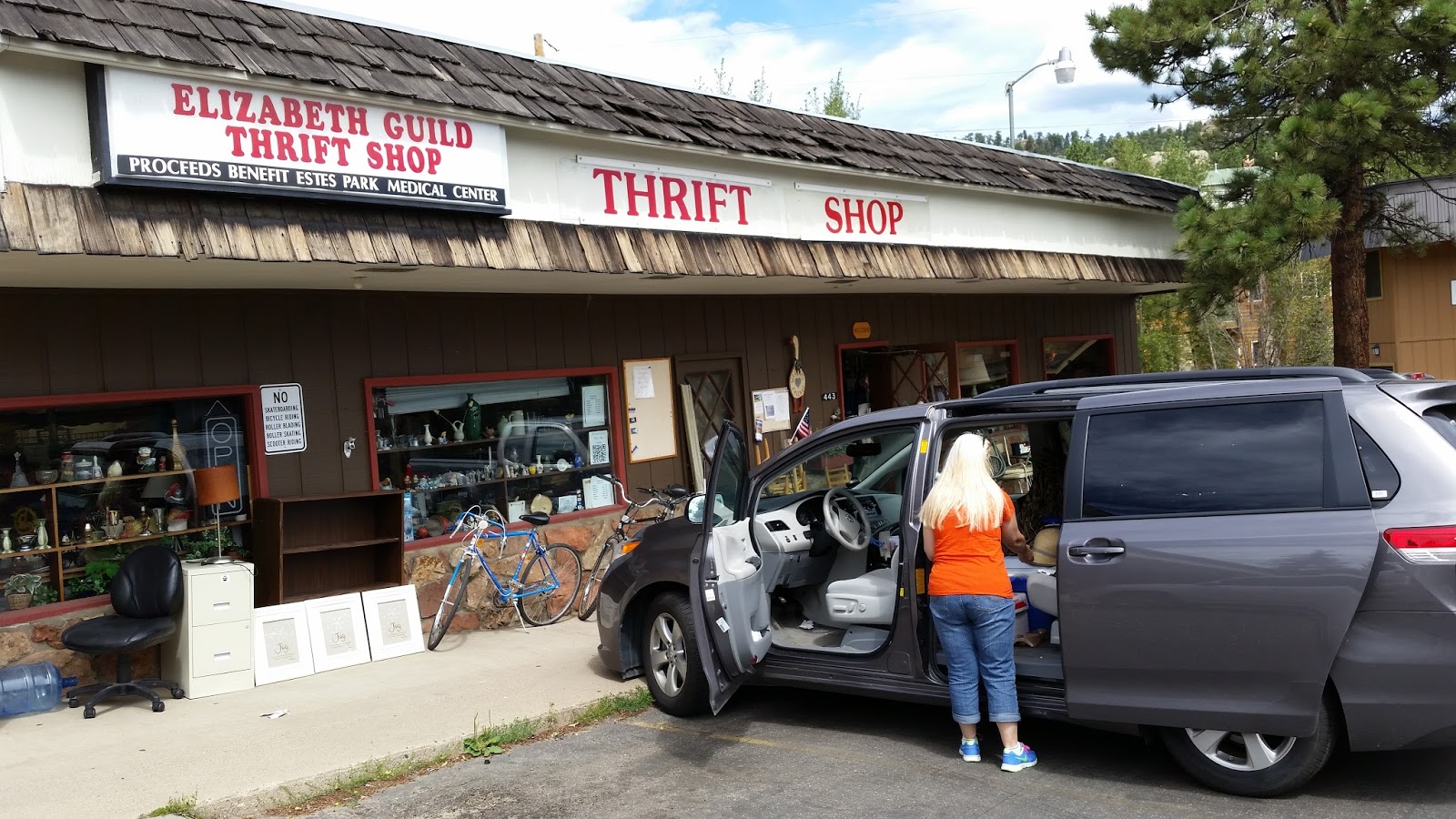 Antique Shops & Estate Sales Elizabeth Guild Thrift Shop, Estes Park