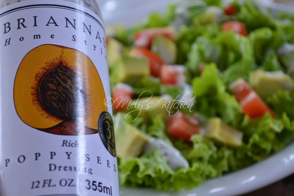 Salad with Poppy Seeds Dressing