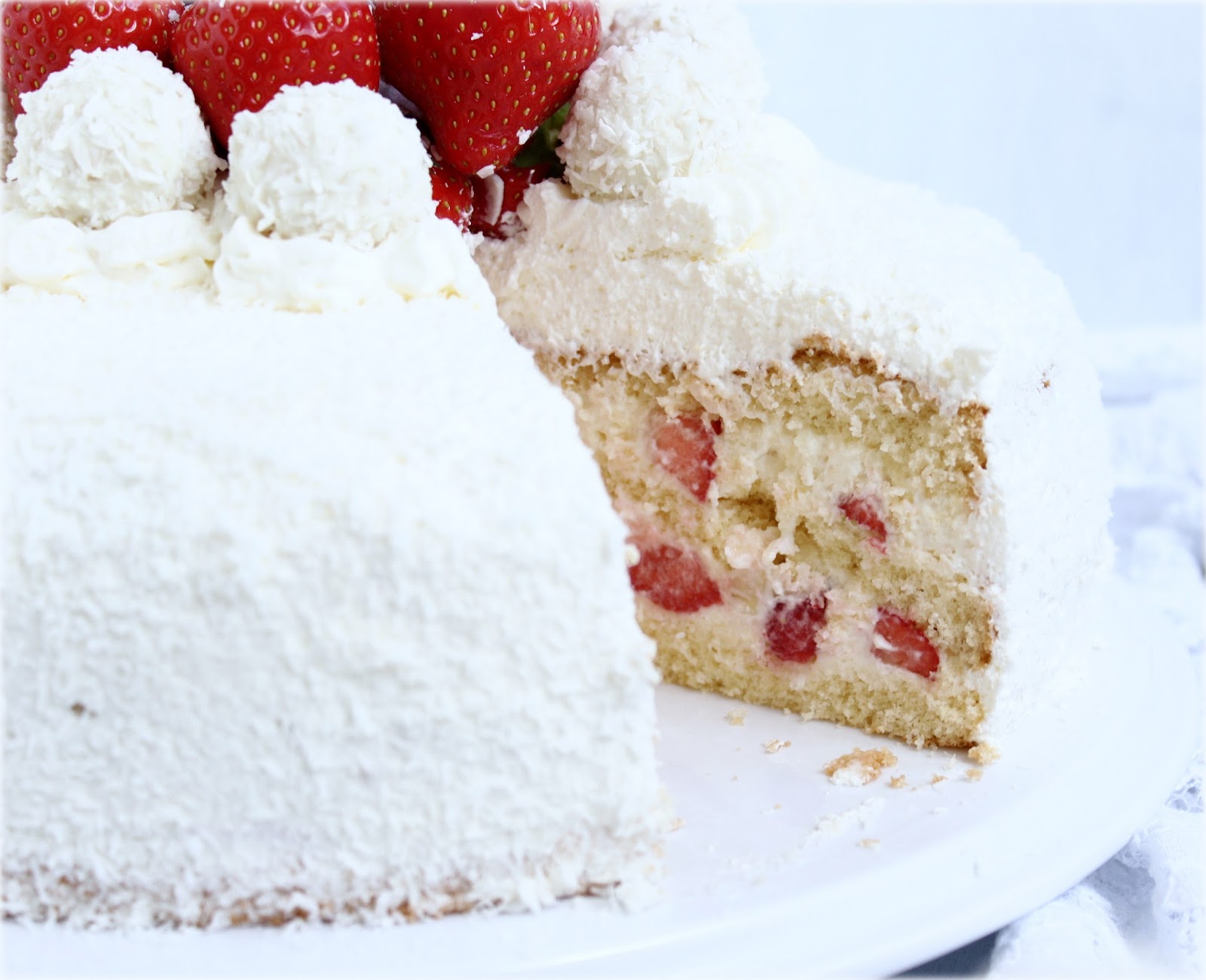 Erdbeer-Raffaello®-Torte – Food with Love – Thermomix Rezepte mit Herz