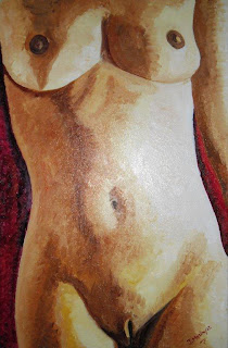arte erótico, desnudo femenino, mujer, Impresionismo, artista Jorge Marin