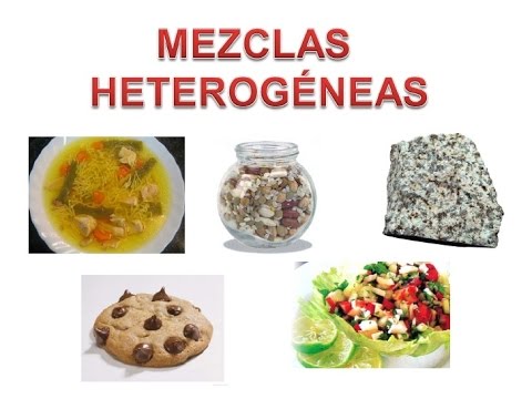 mezcla heterogenea