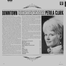 60 S 70 S Rock Petula Clark Downtown 1965