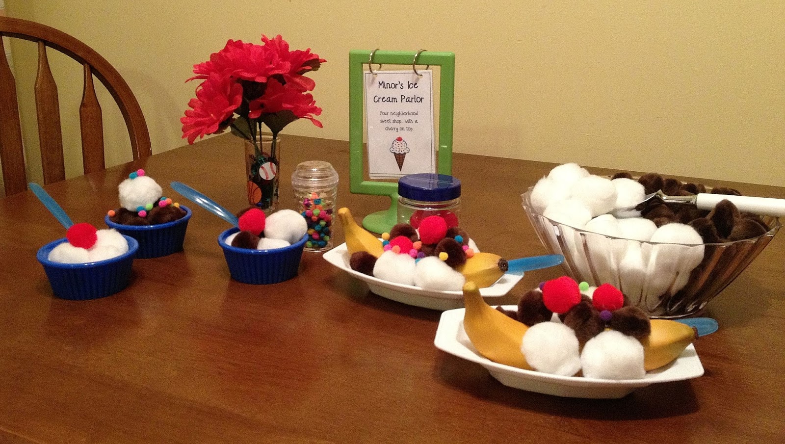 From The Hive: icecream sensory play