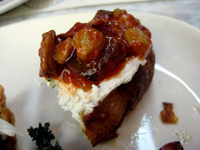 Eggplant Caponata with Goat Cheese at The Purple Pig in Chicago - Photo by Michelle Judd of Taste As You Go