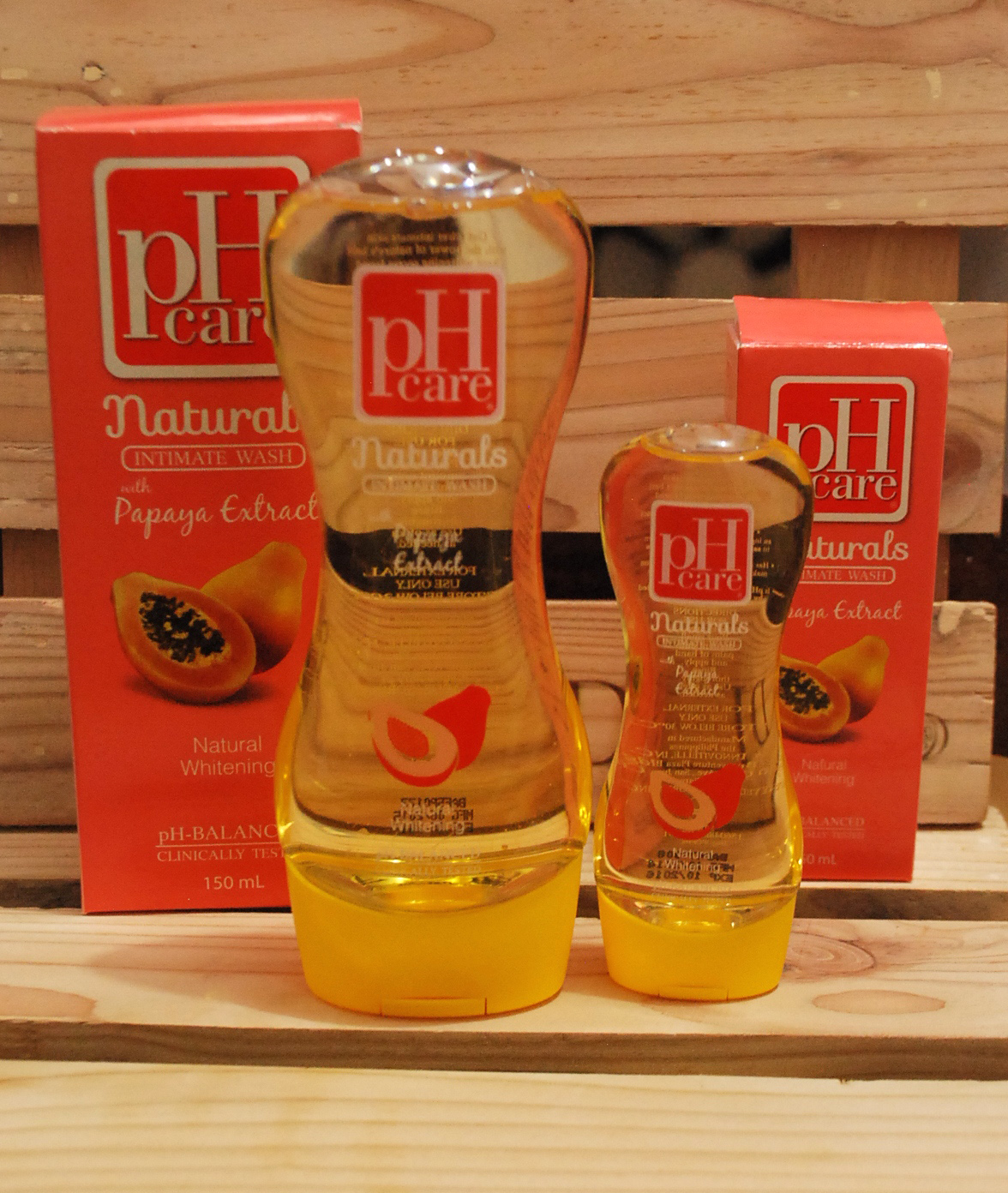 Peachy Pink Sisters Introducing pH Care Naturals in Papaya and Guava