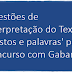 Questões de Interpretação do Texto 'Gestos e palavras' para Concurso com Gabarito
