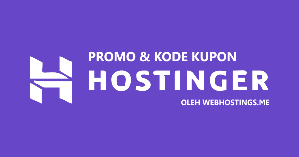 Promosi Hostinger Hosting Website Diskon 15% 2019
