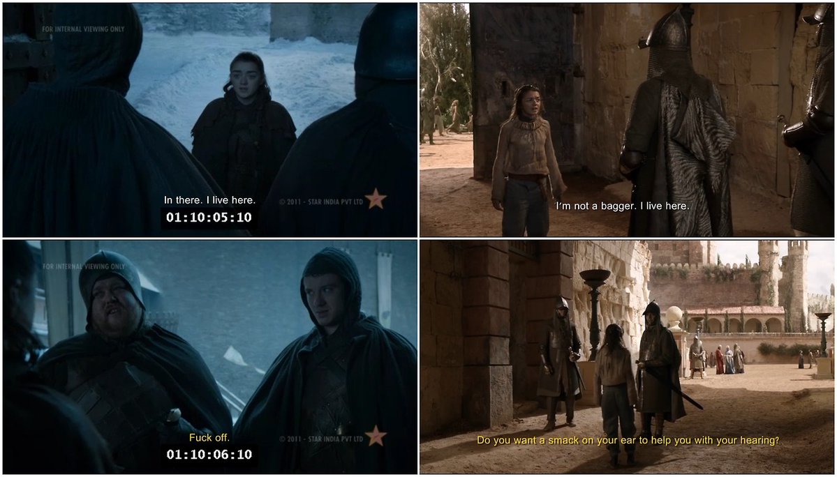 Uno de los puntos polémicos es la escena en la que Sansa ve a su hermana luchar con Brienne (Gwendoline Christie), momento que he adorado hasta la saciedad ...
